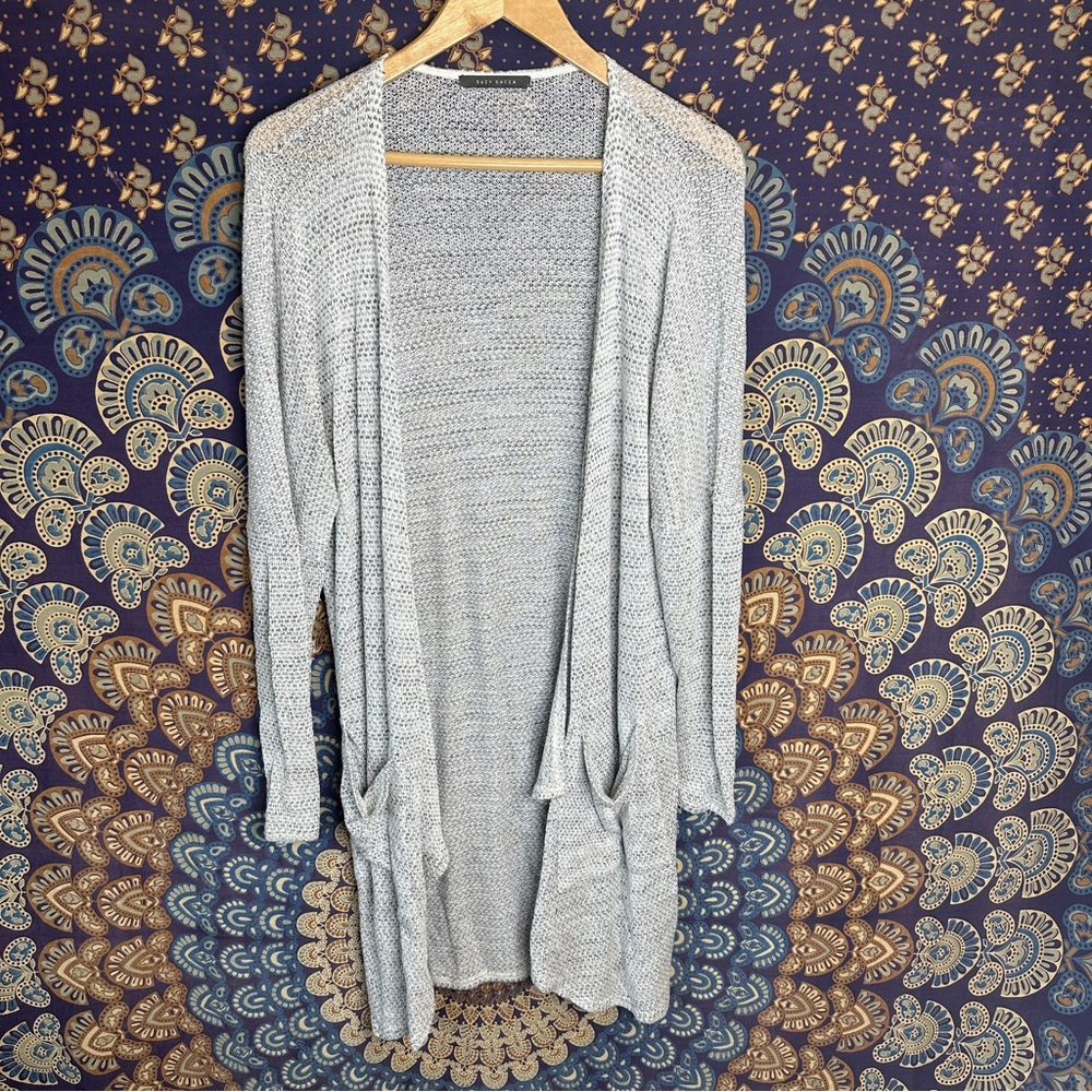 🦋5/20$🦋 knit light grey cardigan